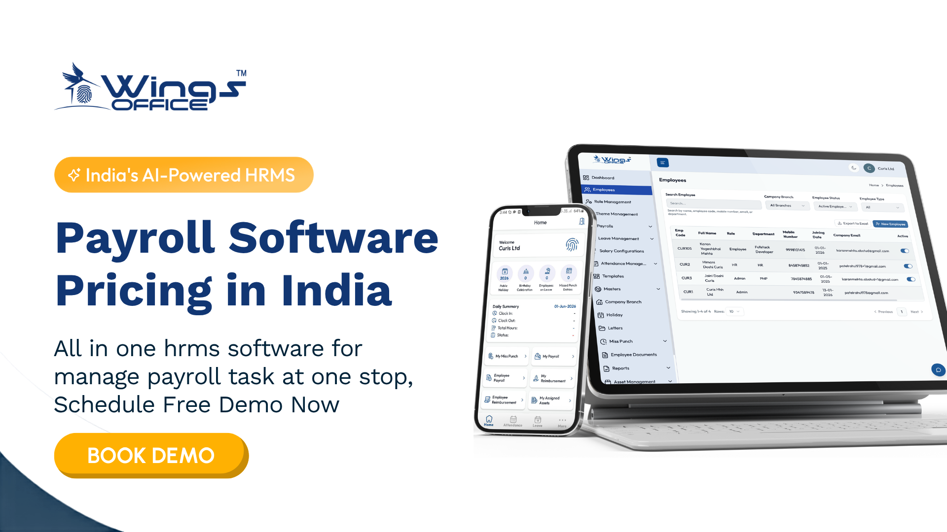 Payroll Software Pricing in India